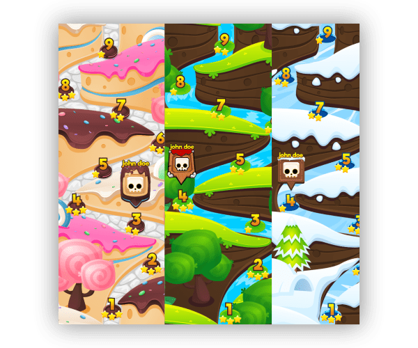 Game Level Map Pack Game Art Partners