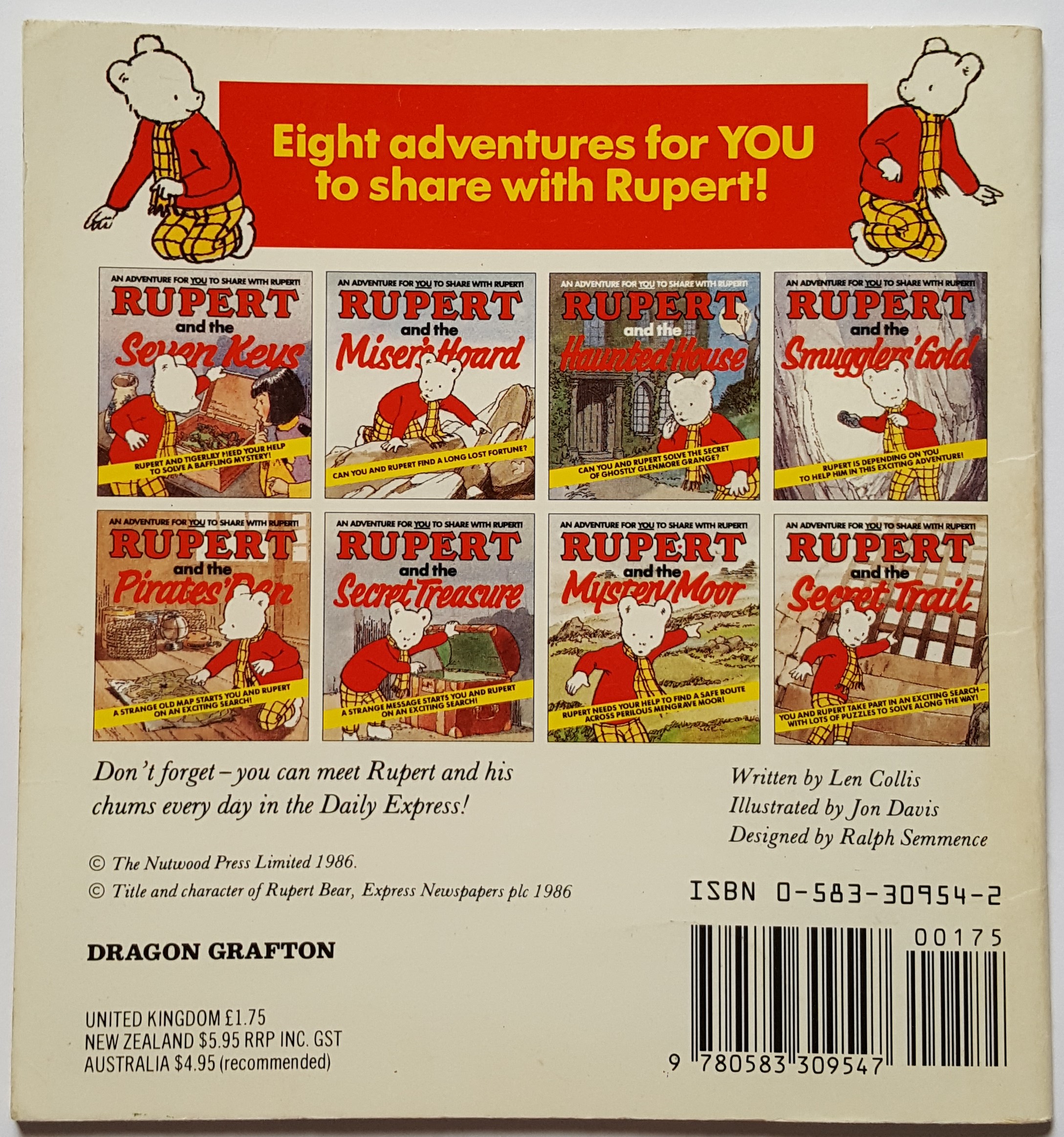 Item Rupert and the Miser's Hoard Demian's Gamebook  Page