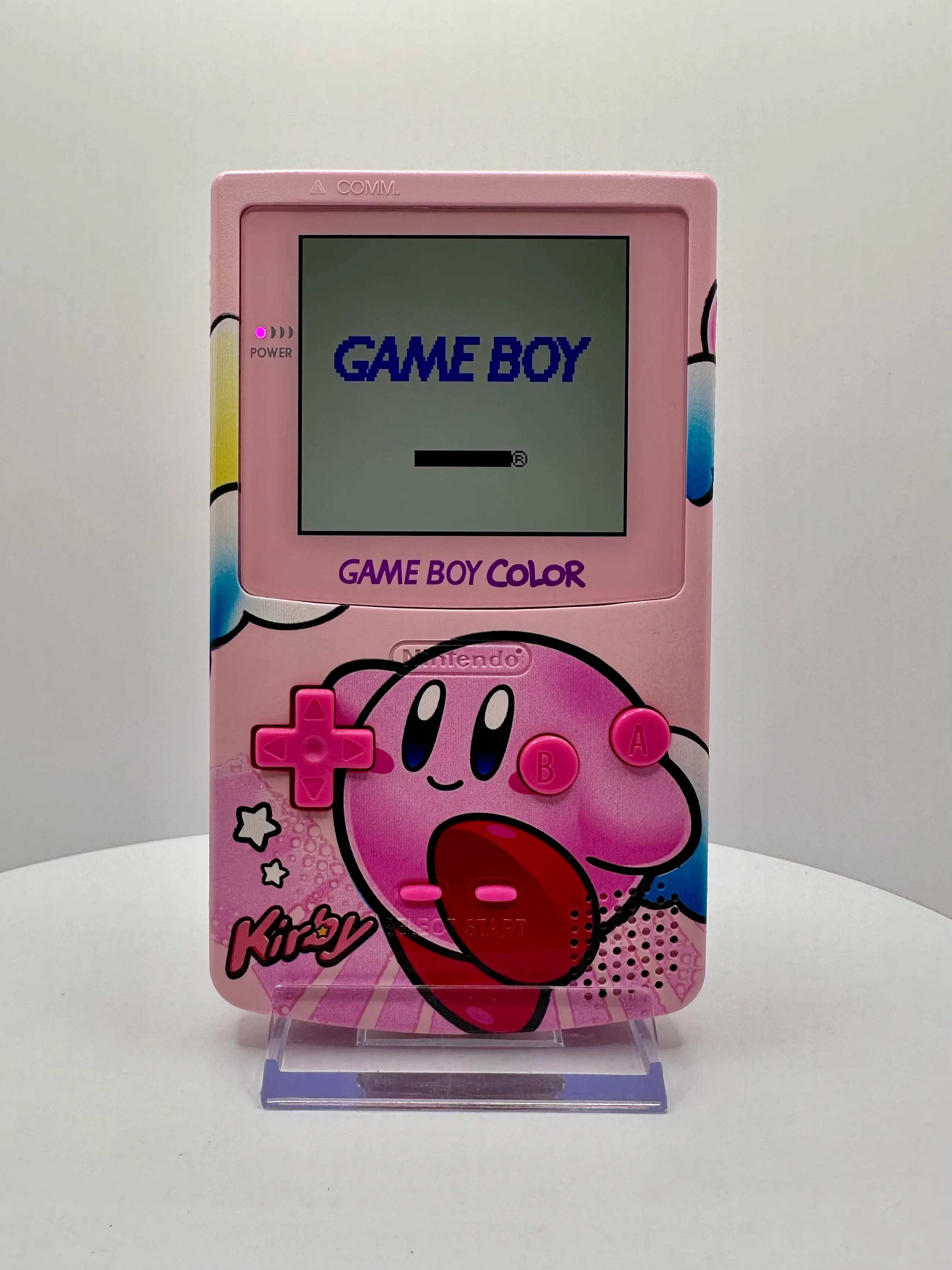 Kirby Game Boy Color with IPS Screen GameBoyMart