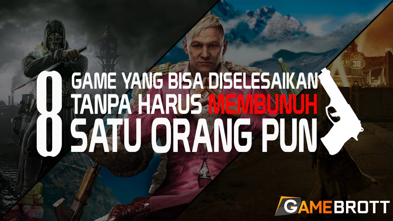 8 Game yang Bisa Diselesaikan Tanpa Harus Membunuh Satu Orang Pun