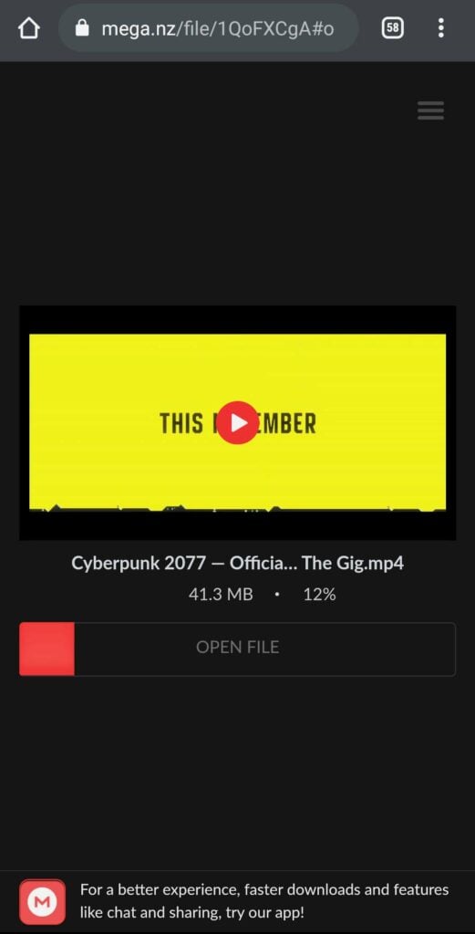 Cara Download File di MEGA Tanpa Aplikasi