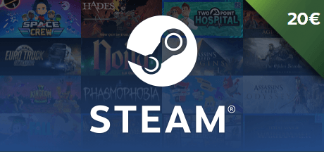 Koop Steam Gift Cards | €20 | Gamecardsdirect.com
