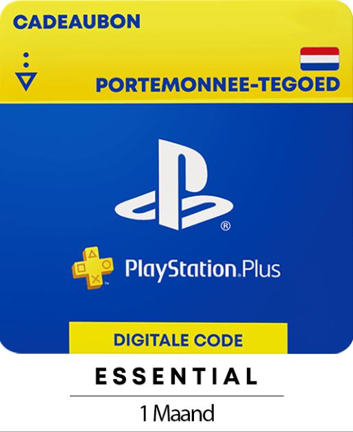 Playstation Plus Kaart 1 Maand Koop Playstation Plus Essential 1 maand Gamecardsdirect
