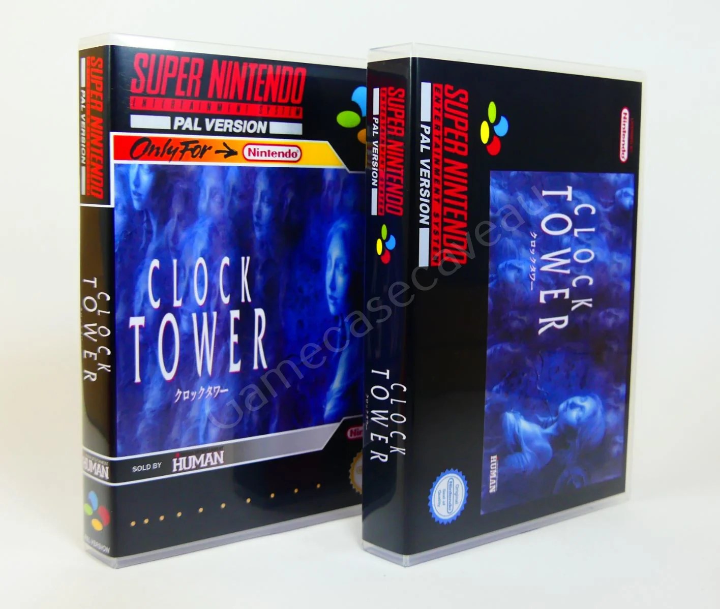 Clock Tower SNES Replacement Case GameCaseCaveAU