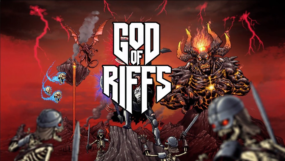 Heavy Metal VR Rhythm Slasher God of Riffs Hits Steam Early Access 27