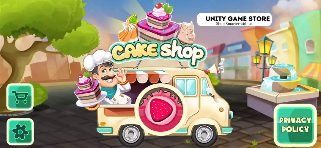 Cake Shop Bakery Chef Story Unity Game Source Code Game Code Seller