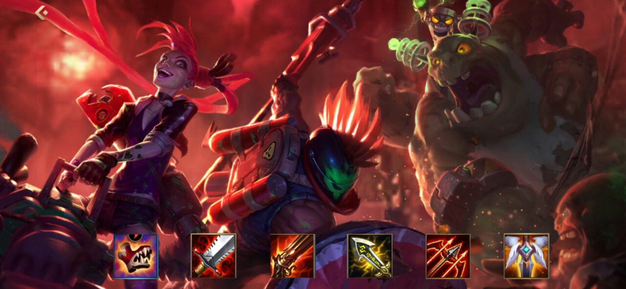 Build Over Power Jinx LoL Wild Rift Game Zone