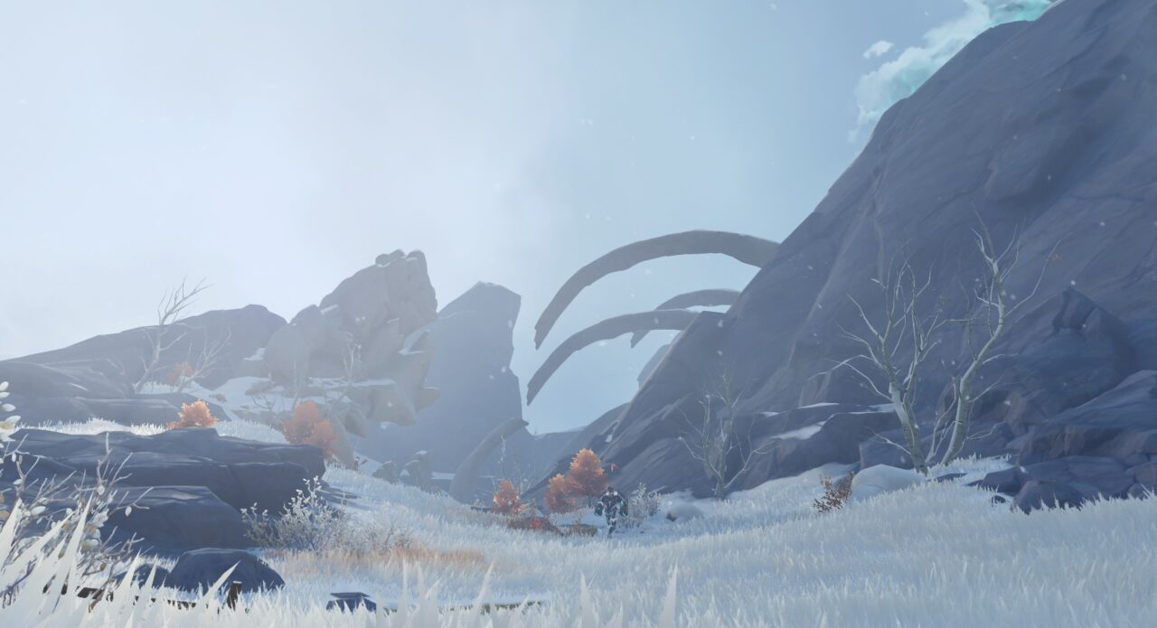 Tablet Dragonspine di Genshin Impact Gamedaim