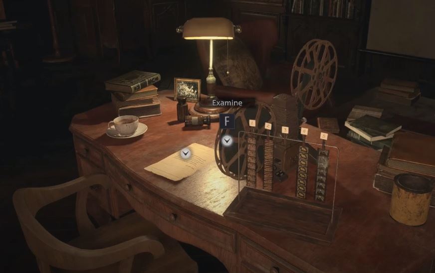 Cara Menyelesaikan Film Projector Puzzle di Resident Evil