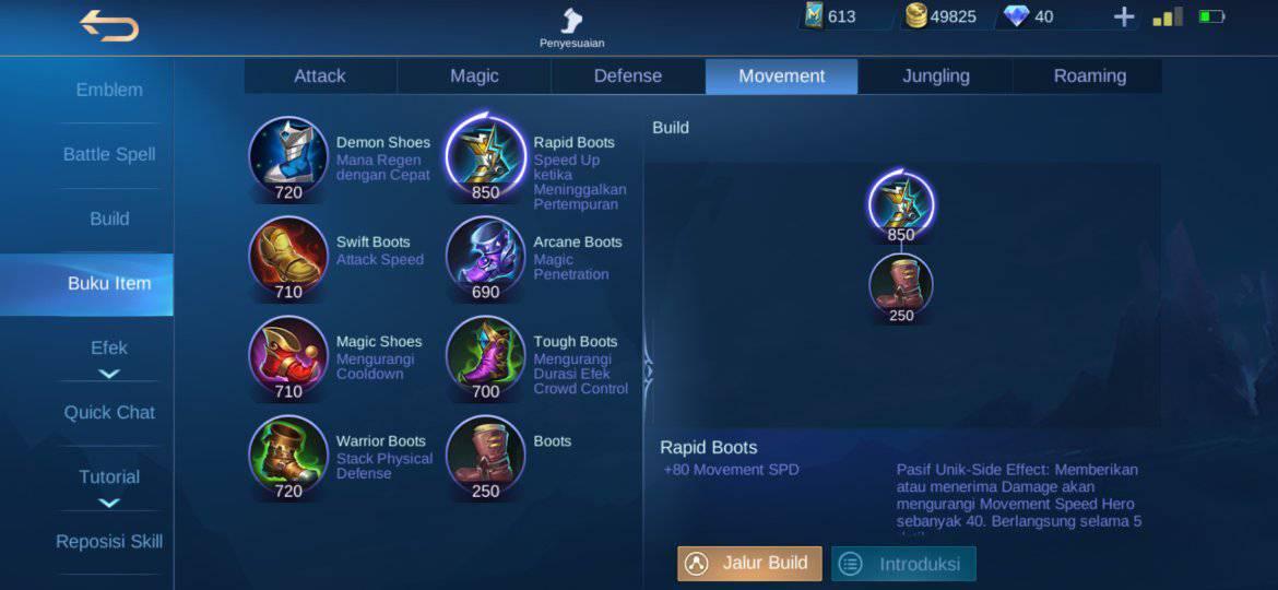 Rekomendasi Build Item Zilong Mobile Legends Tersakit 2021