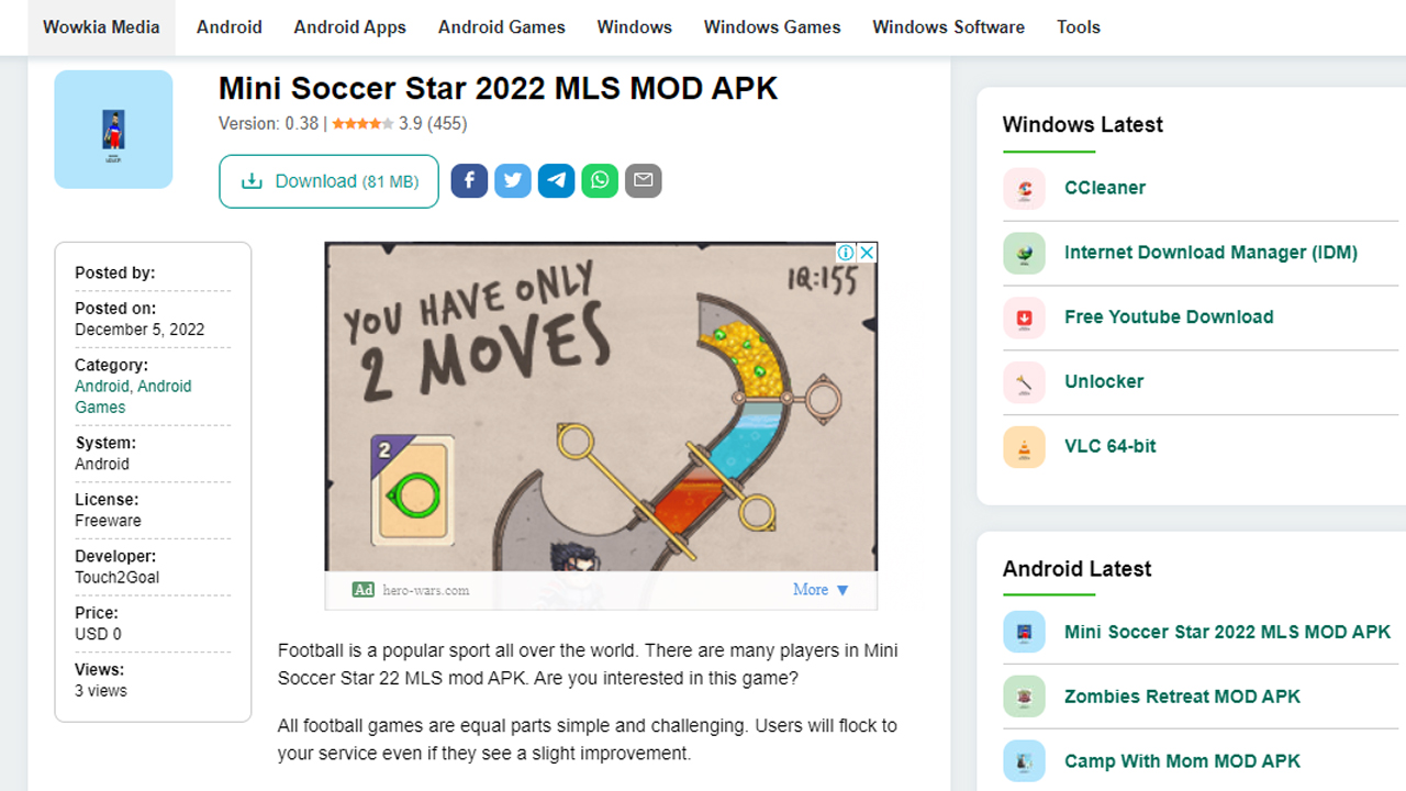 Mini Soccer Star Mod APK v0.53 Unlimited Money Terbaru 2022