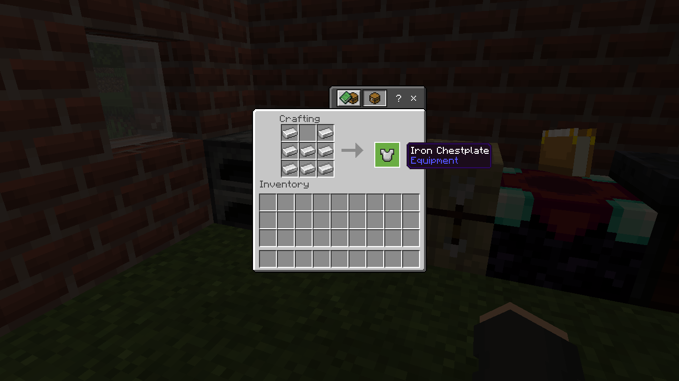 Cara Membuat Iron Chestplate di Minecraft Gamedaim