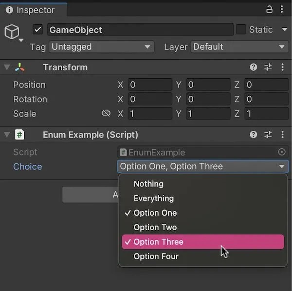 Enums in Unity (how they work and how to use them)