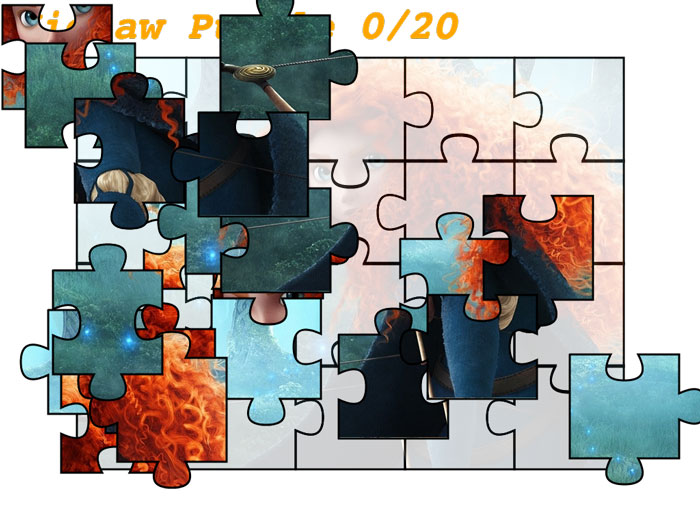 Build a HTML5 jigsaw puzzle game with ZIM framework Gamedev.js