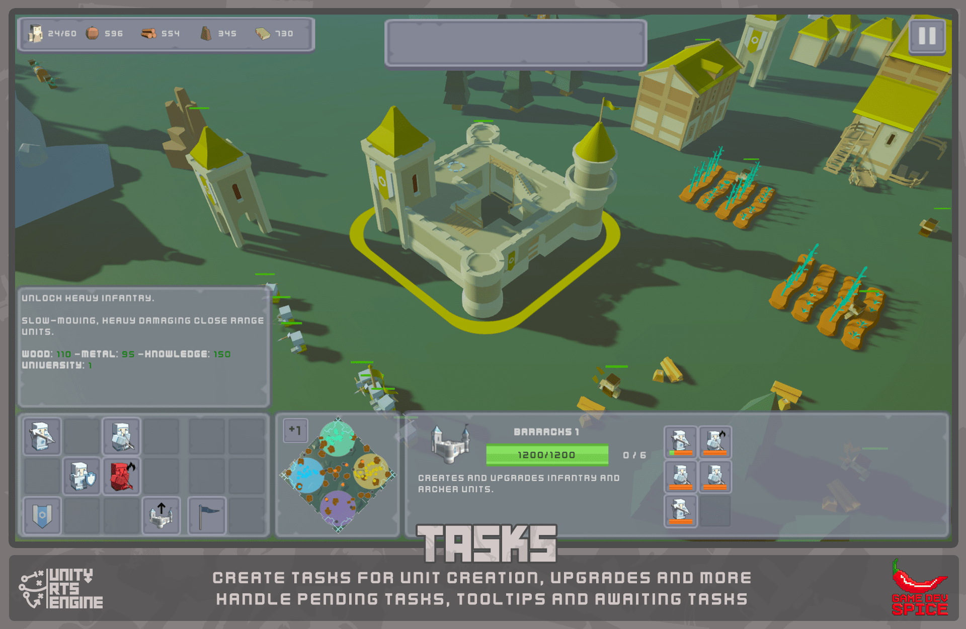 RTS Engine 2023 – Game Dev Spice