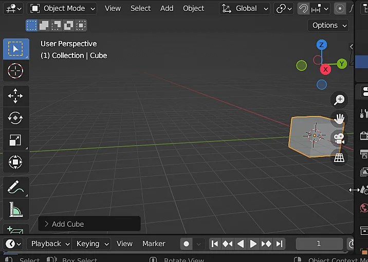How to CENTER VIEW on an Object in Blender and CAMERA FOCUS