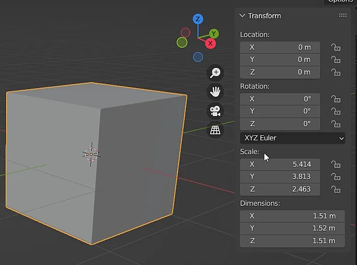 { How to NORMALIZE the SCALE of an object in Blender }