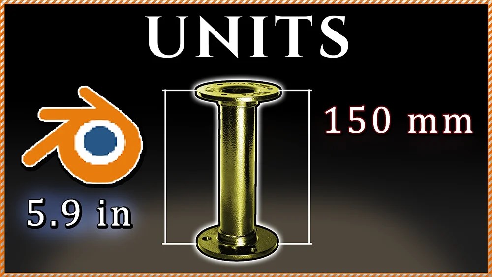 { How to change the measurement units in Blender }