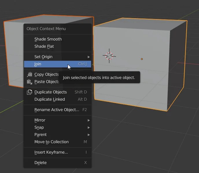{ How to JOIN and SEPARATE Objects in Blender } Quick Tips