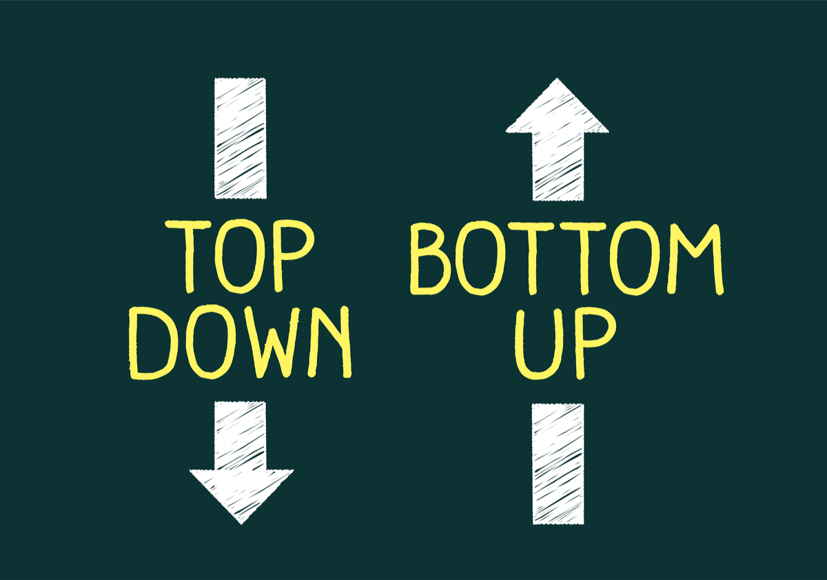 Are you a topdown, or bottomup thinker?