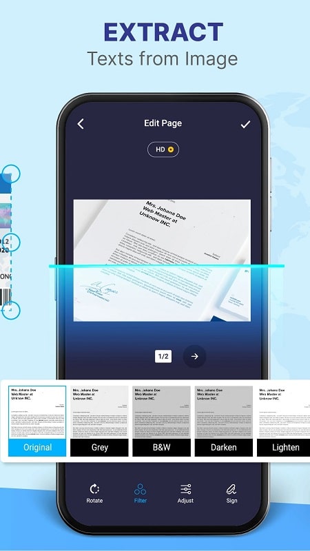 Document Scan mod