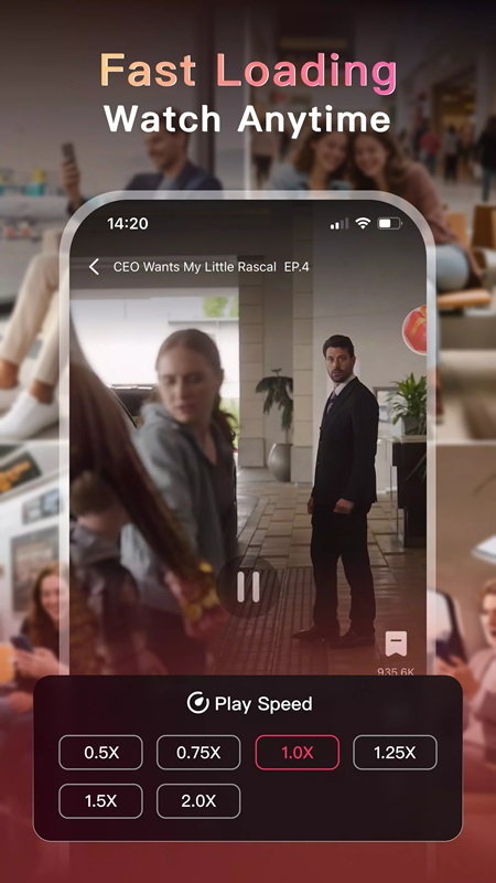 Customize movie viewing speed according to personal preferences in NetShort MOD APK