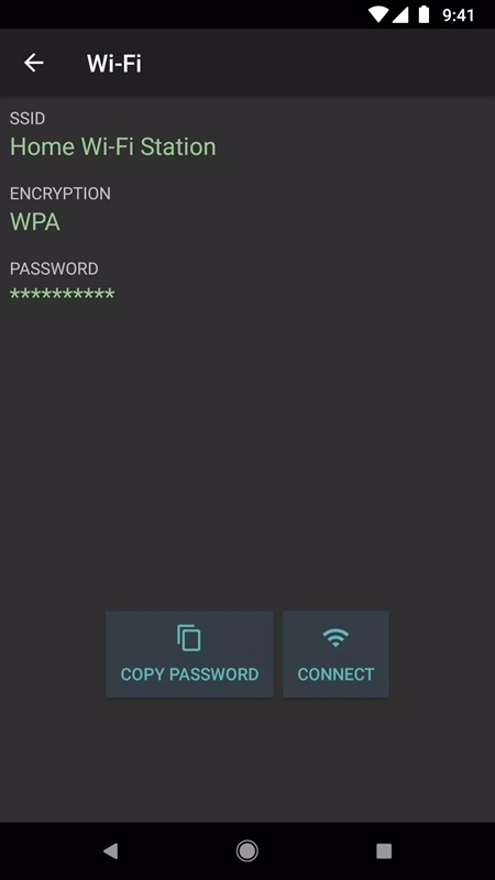 Scan code to use public wifi easily in QR Code Reader MOD APK