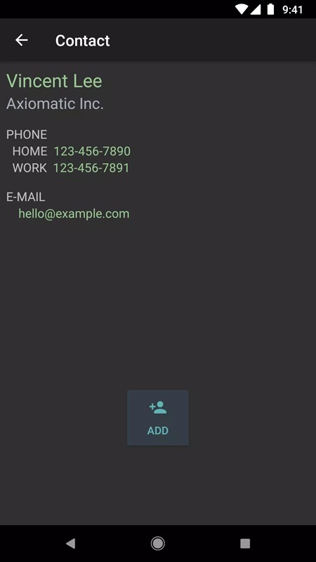 Use code scanner to add contacts in QR Code Reader MOD APK