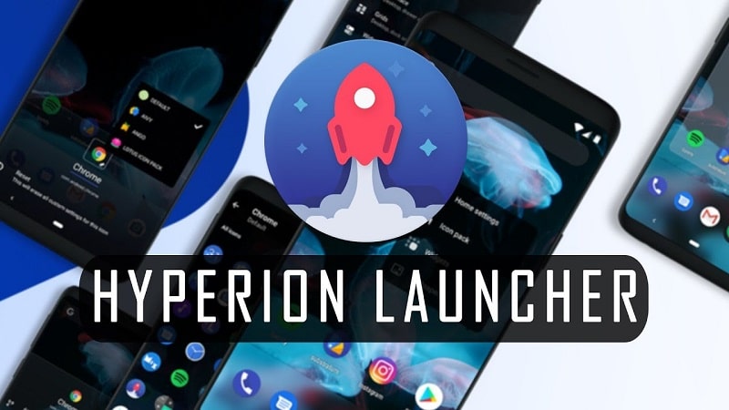 Download hyperion launcher MOD APK hundred twelve