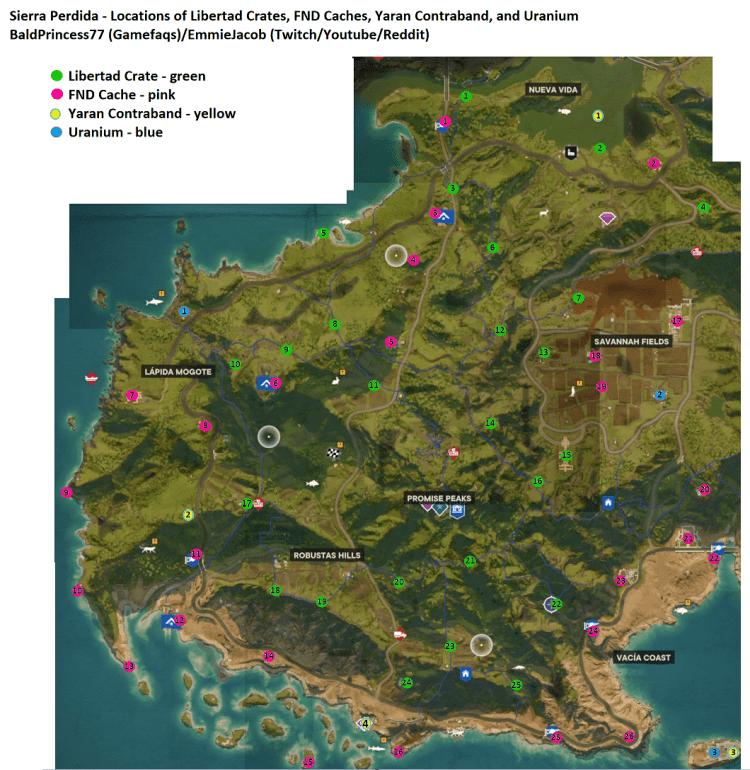 Sierra Perdida Far Cry Walkthrough Guide GameFAQs, 50 OFF