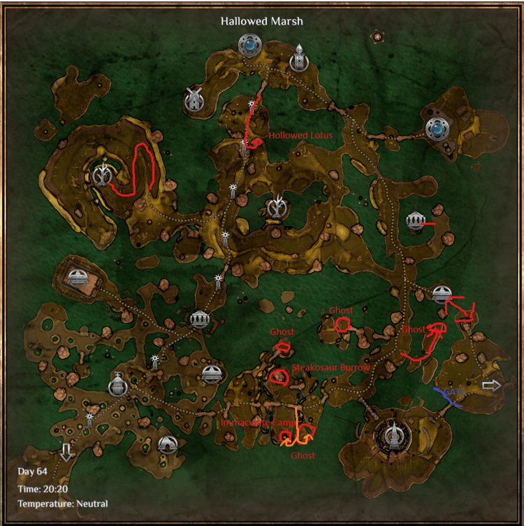 Hallowed Marsh + Monsoon - Outward Walkthrough & Guide - Gamefaqs