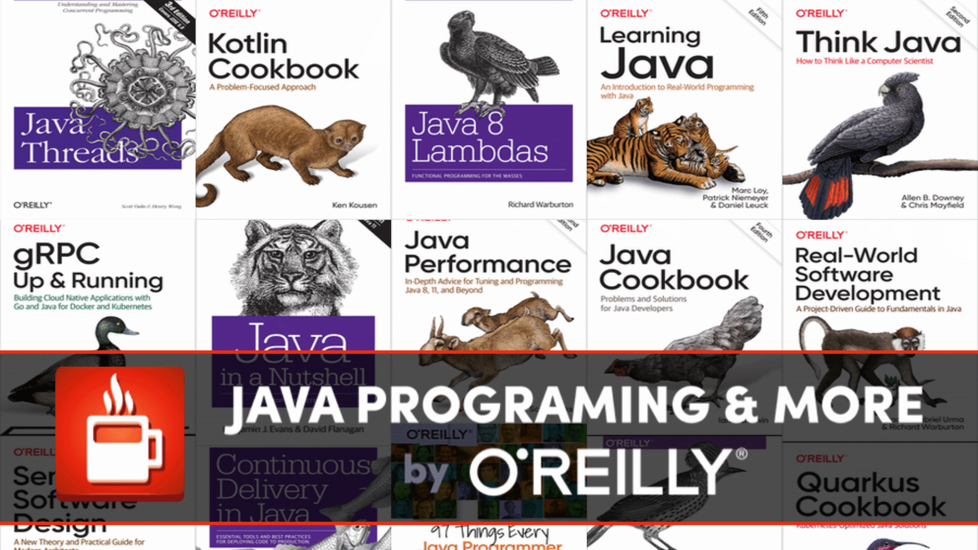 New Java Programming Book Bundle by O'Reilly On Humble