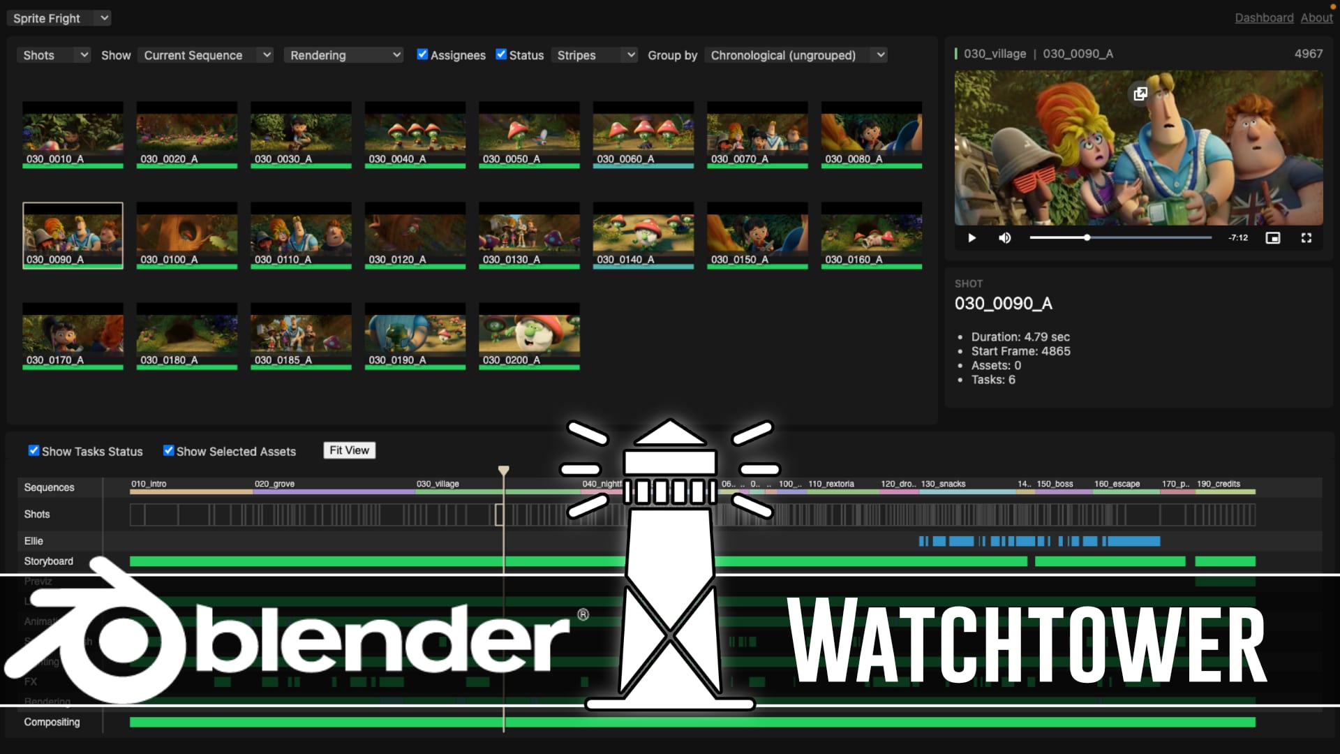 Blender Studio Release Watchtower