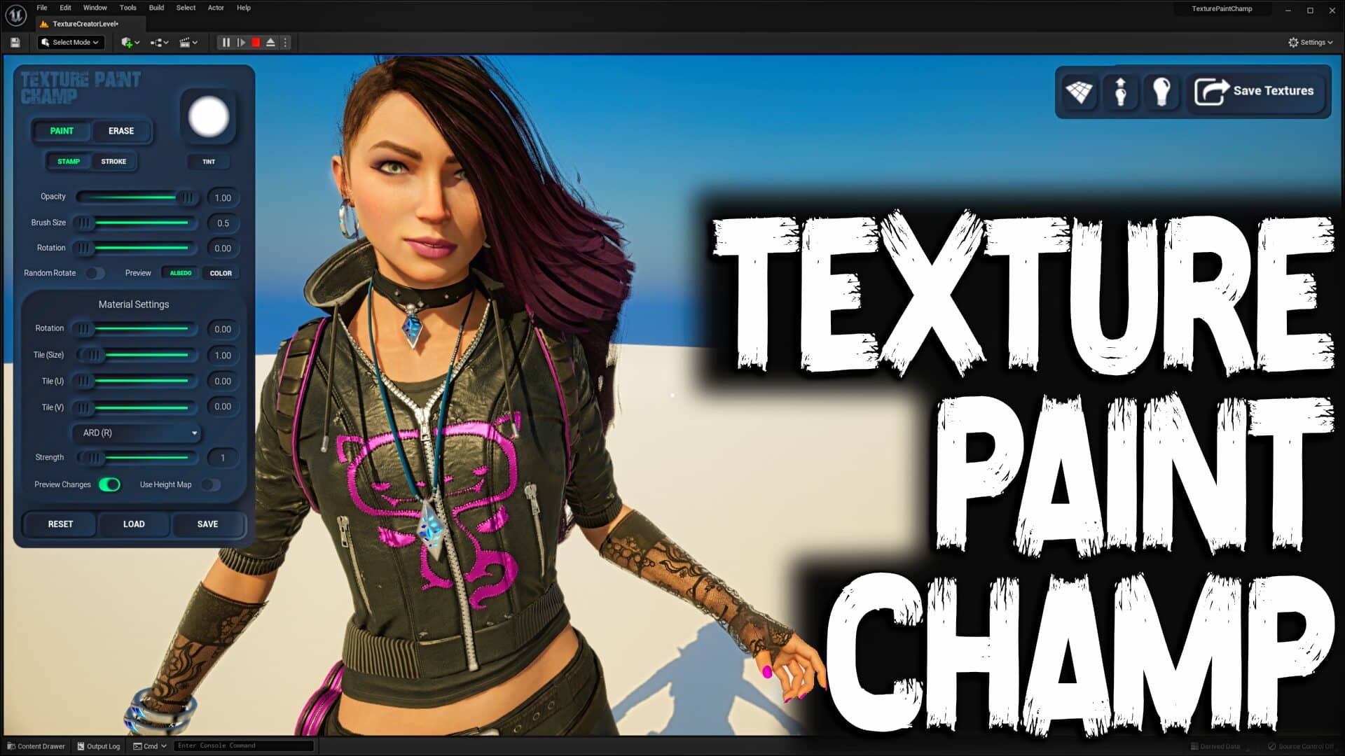 Texture Paint Champ Substance Painter Lite for Unreal Engine