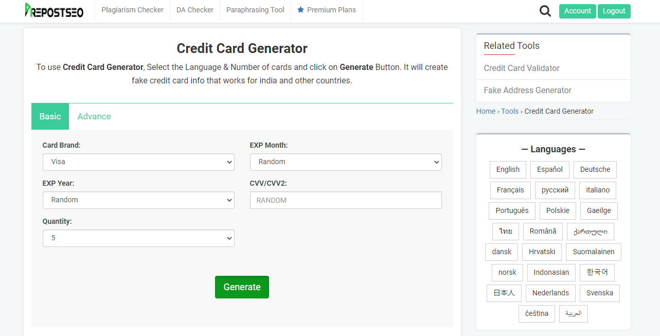 How credit card generator is useful for online gamers. Top 3 sites to