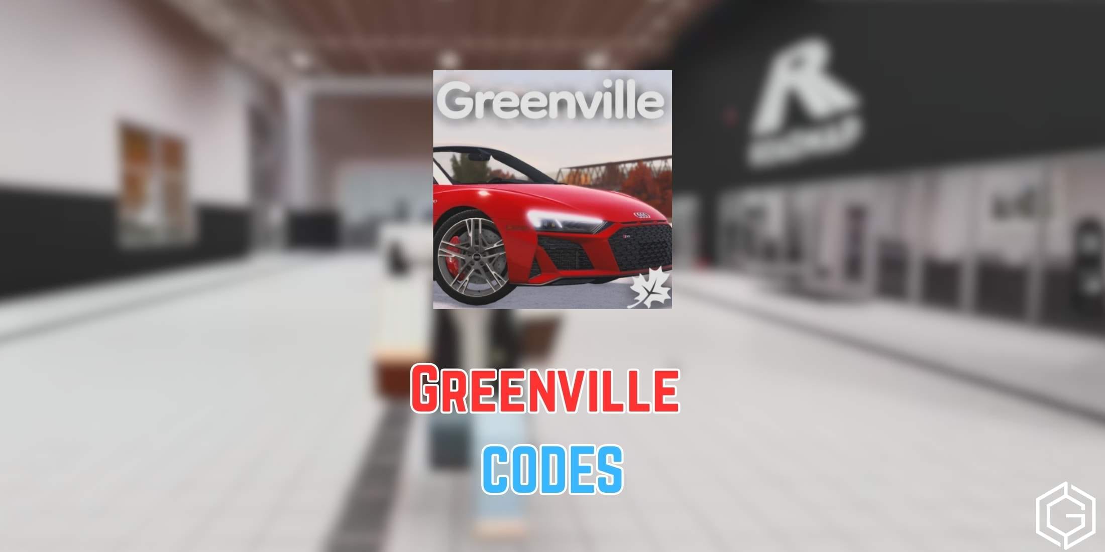 Greenville Codes (April 2026)