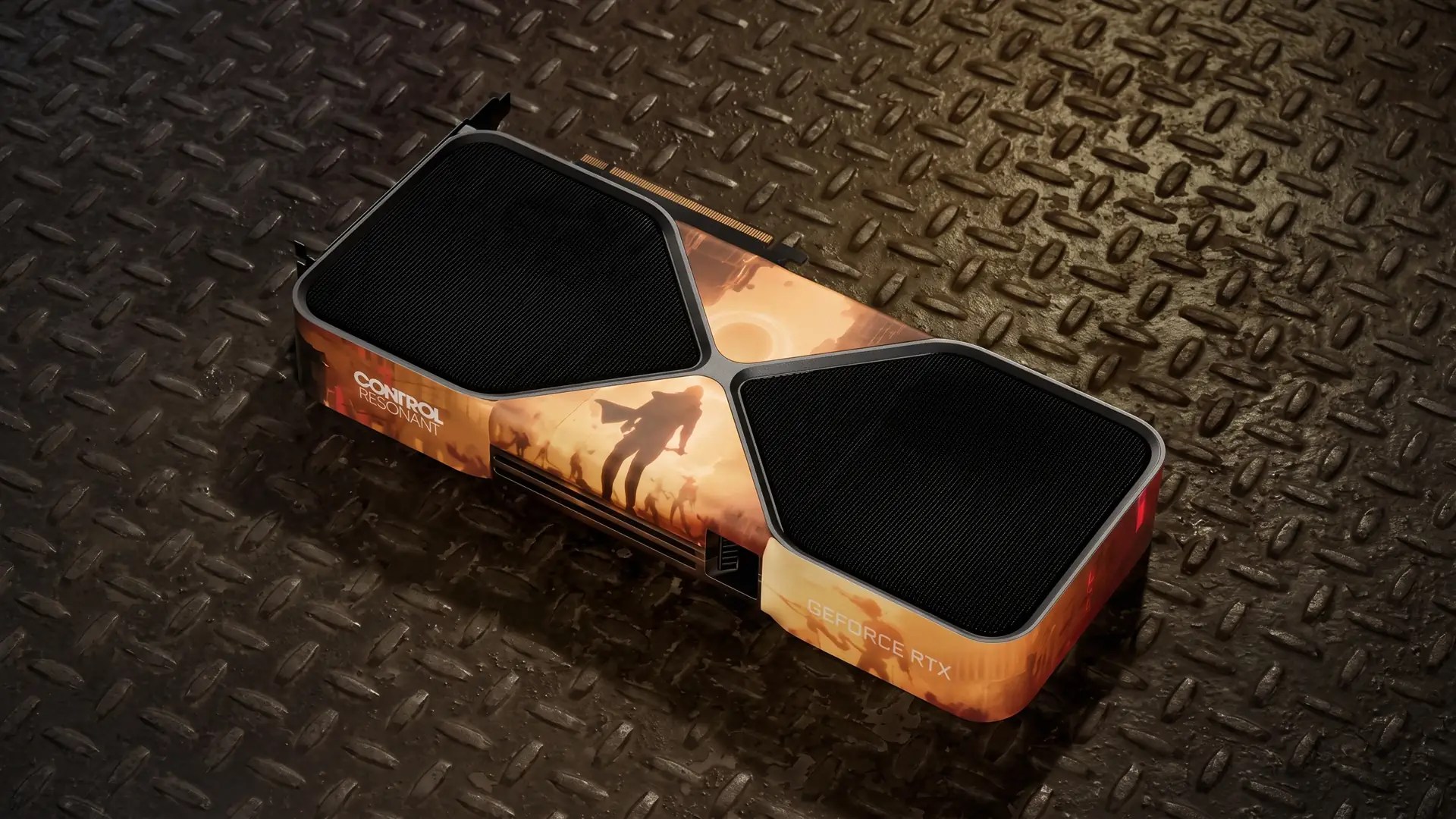 NVIDIA is giving away a GeForce RTX 5080 graphics card in the style of CONTROL Resonant.