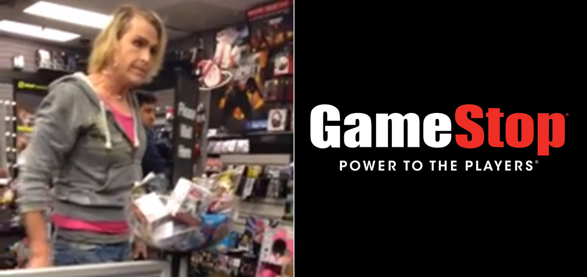 Transgender Woman Freaks Out At GameStop Employee for Calling Her "Sir