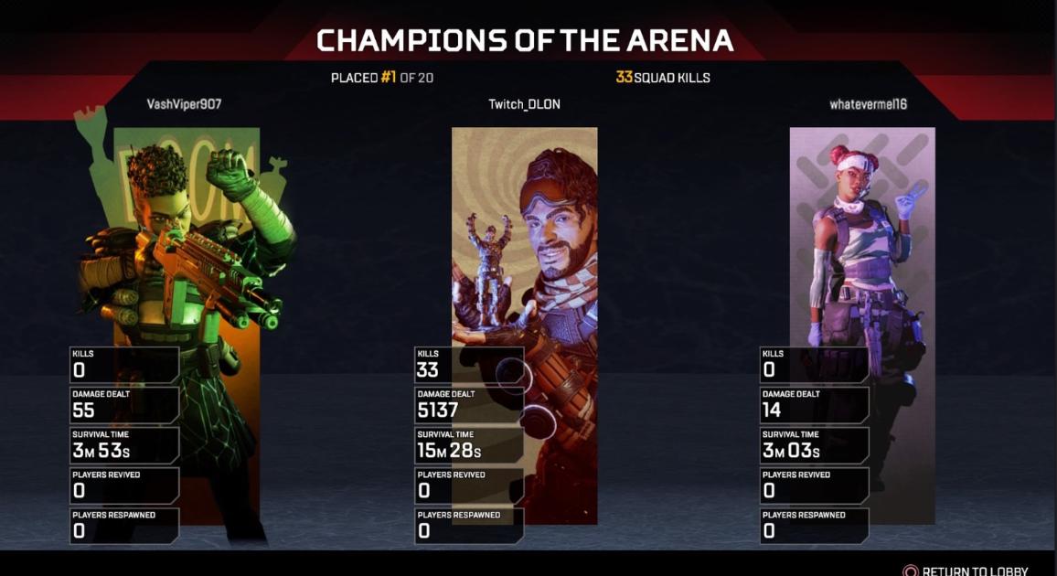 Apex Legends Kill Records Most Kills in Apex Legends (PS4, Xbox One, PC)