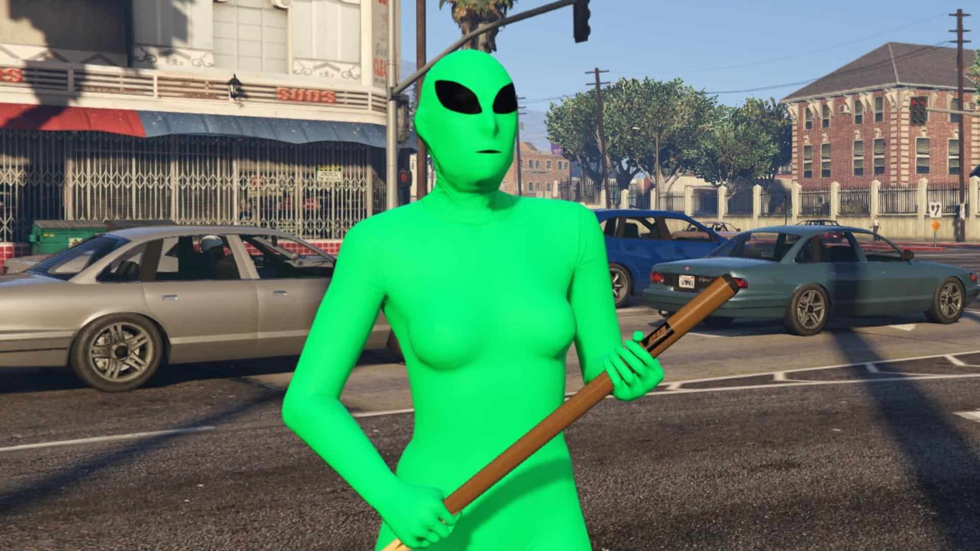 GTA Online Alien Suit How To Get Free Alien Outfits