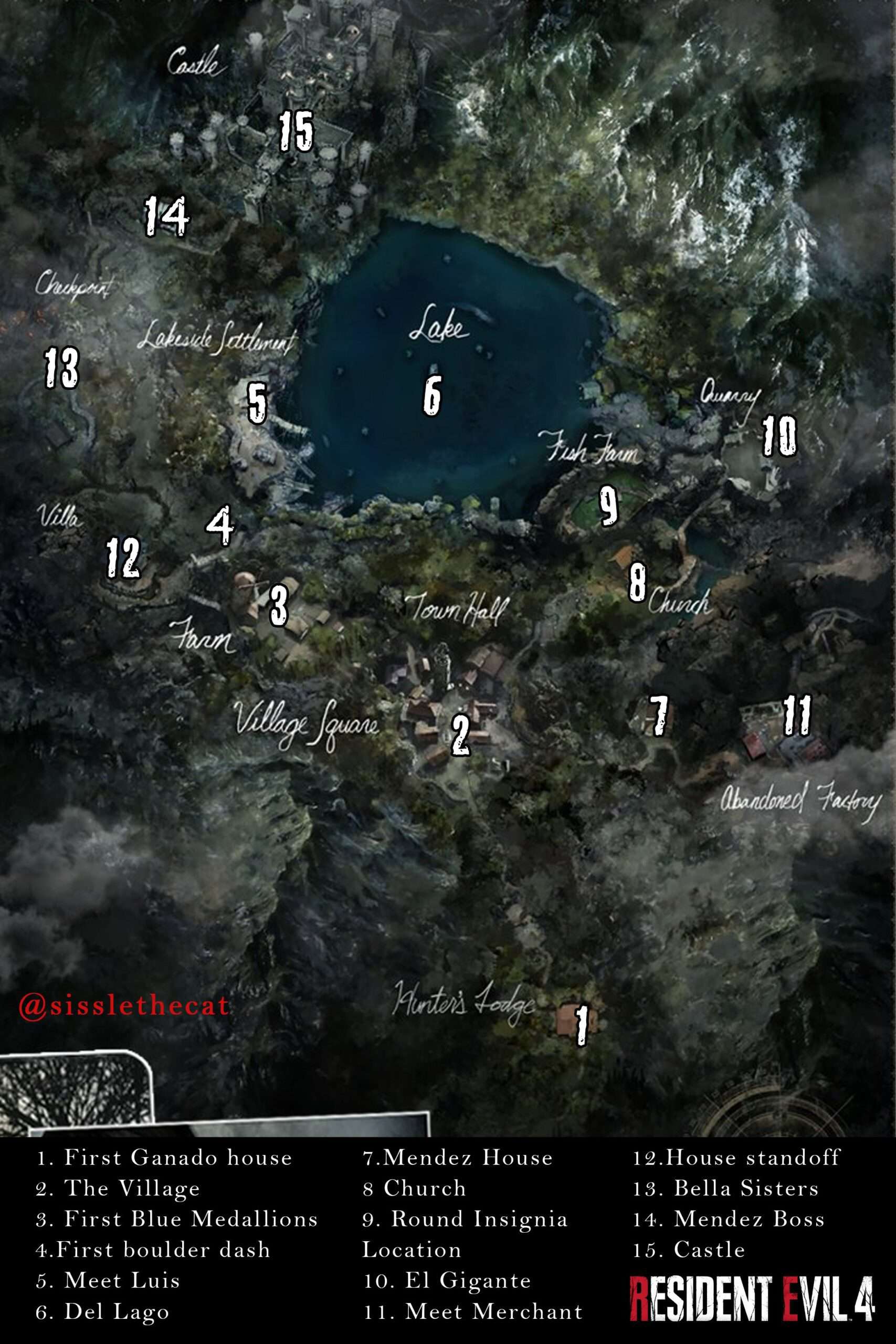 Resident Evil 4 Remake World Map Revealed, Looks Closer To Original