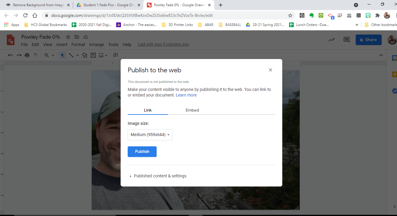 How to Make a Back to the Future Fade Effect with Google Sheets Classroom Powerups