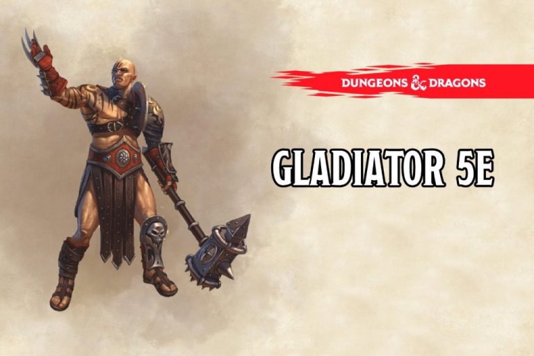 Gladiator 5e Gladiator Background 5e In DnD 5th