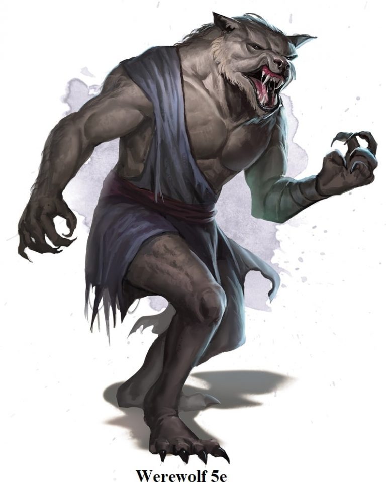 Werewolf 5e Dnd D&D 5th Edition (2021)