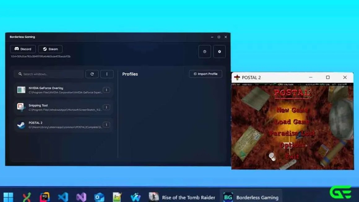 So nutzen Sie randloses Gaming Holen Sie sich Ihre Bildschirme zurück