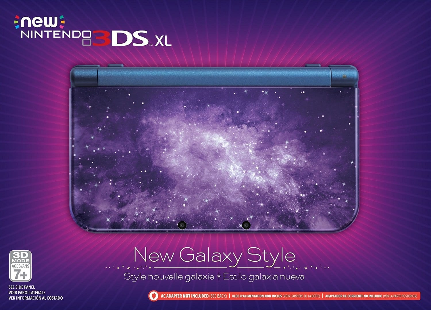 Nintendo Introduces A New Galaxy Patterned 3DS XL Coming to North