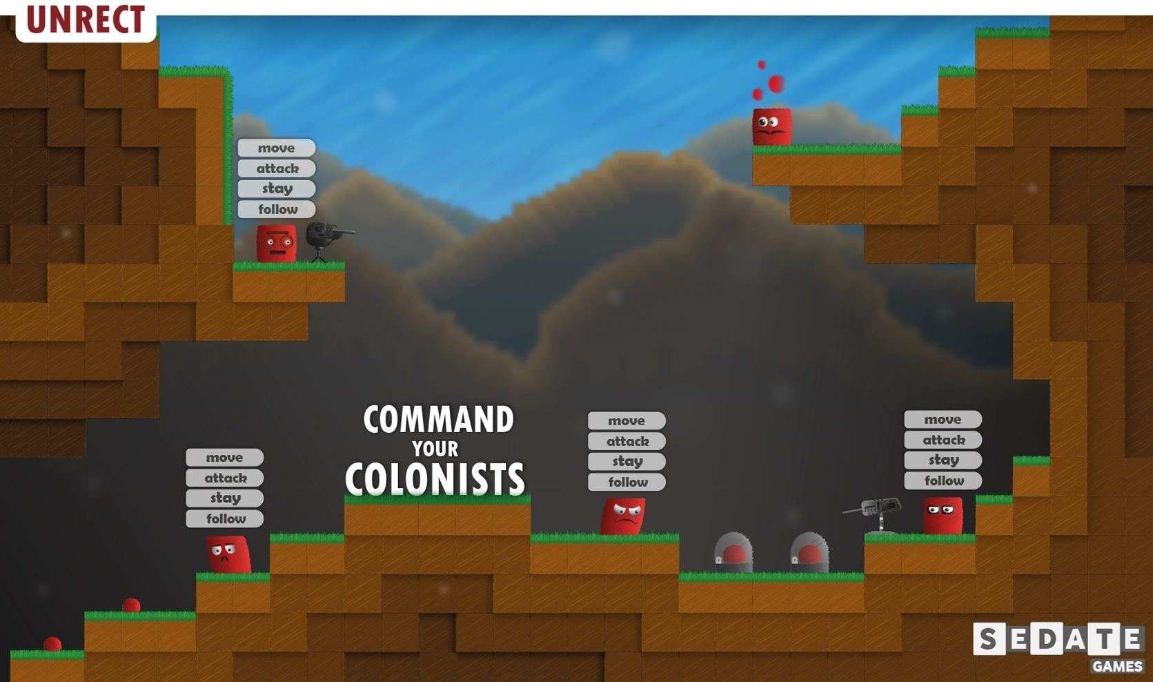 UNRECT An addictive 2D sandbox survival Game News Plus