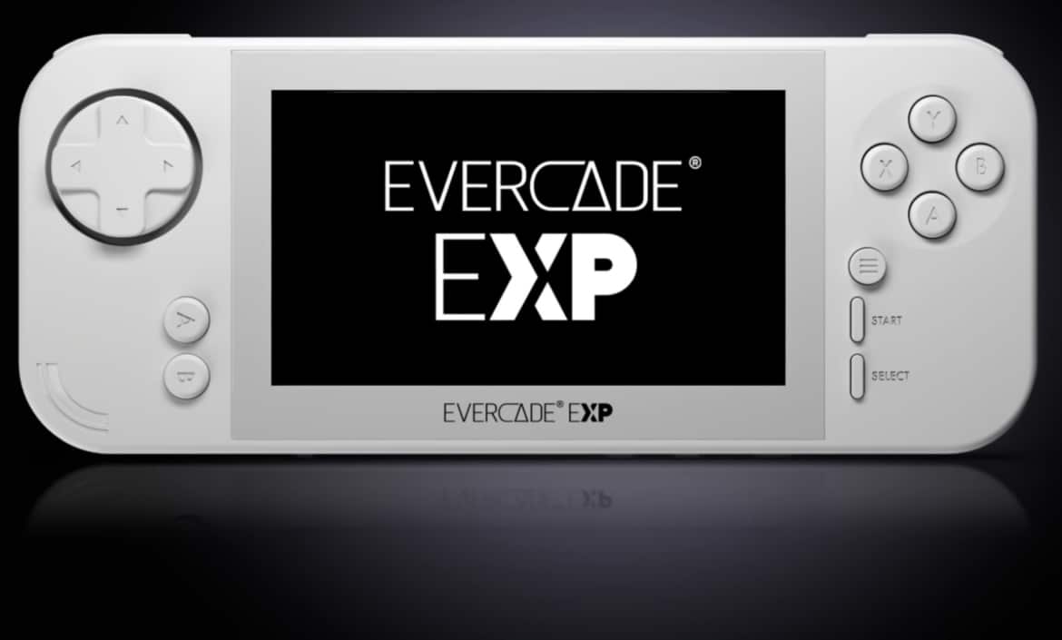 Evercade EXP HandheldSpielkonsole erscheint mit 18
