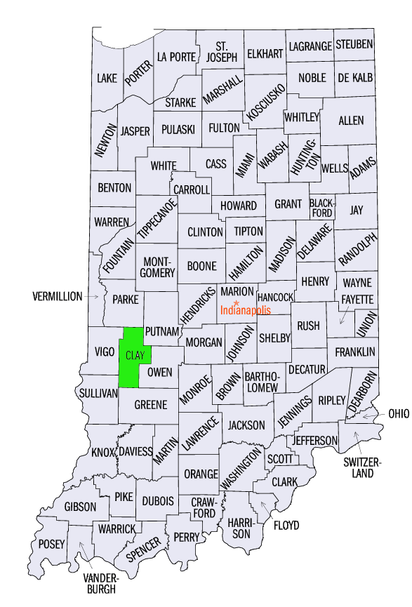 Clay County (Indiana, USA) GAMEO