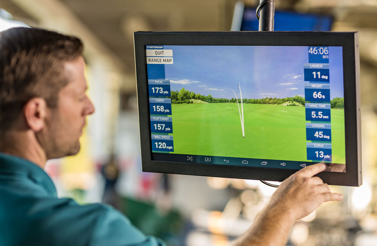 Golf Range Game On Golf Center